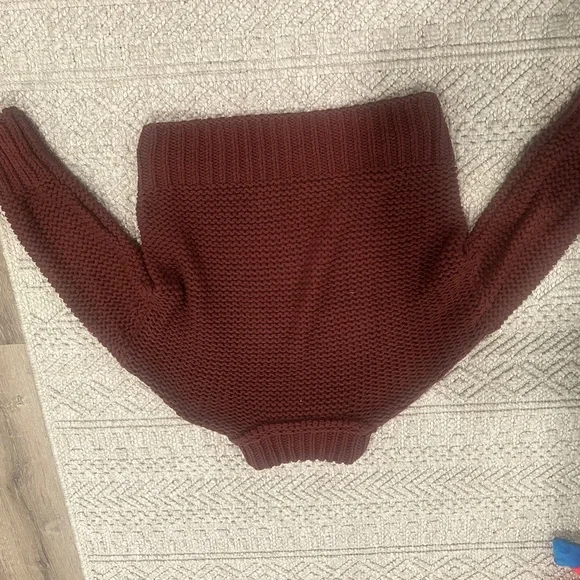 Free People brown chunky sweater - Picture 3 of 3